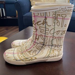 Coach Rain Boots
